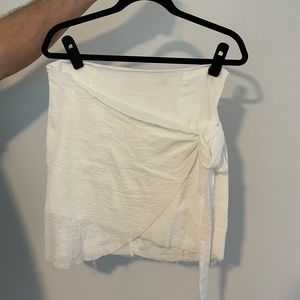 LF (MINT VANILLA BRAND) WRAP SKIRT SIZE 10 NWT